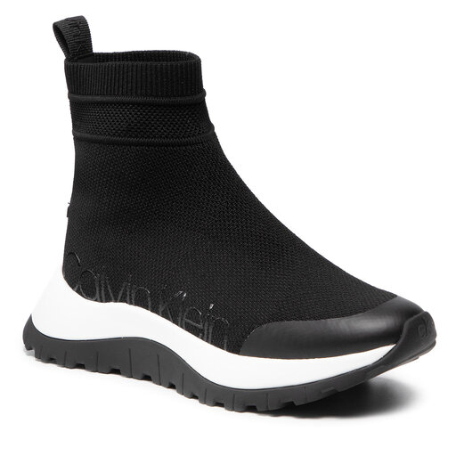 Sneakers Calvin Klein Knit Bootie 2D HW0HW00631 Schwarz eschuhe