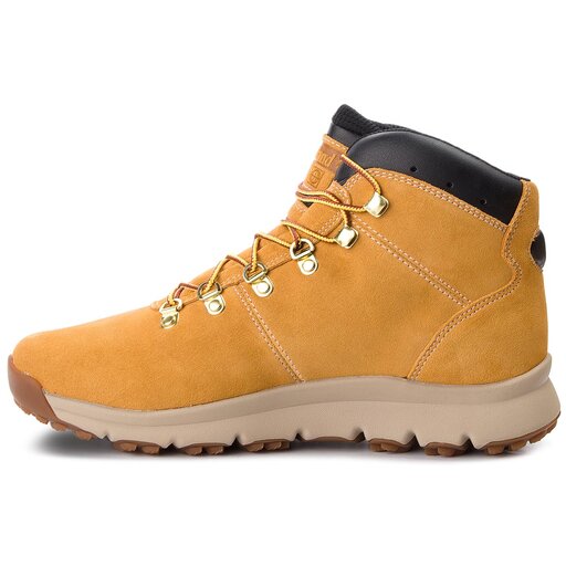 Bottes de randonnee Timberland World Hiker A1QEW TB0A1QEW2311 Jaune chaussures