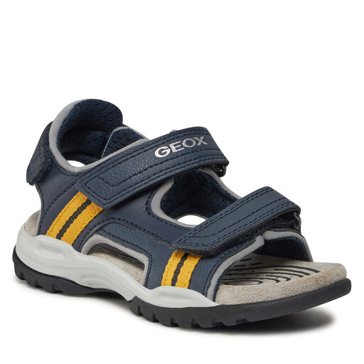 Geox Herren Sandale J Borealis - Bequeme Sommerschuhe Mit Stoßdämpfung