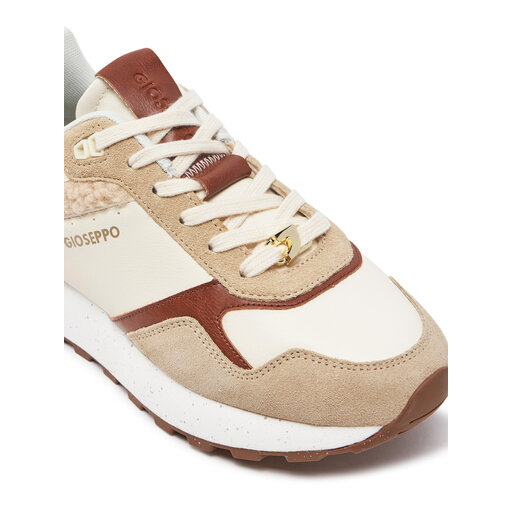 Sneakersy Gioseppo Copake 73451 Beżowy | eobuwie.com.pl