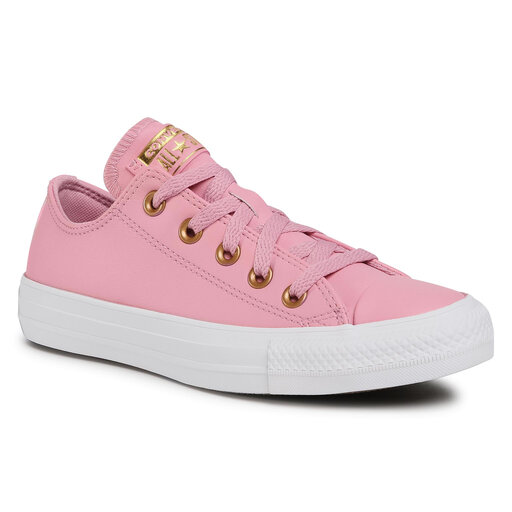 Kedai Converse Ctas Ox 568661C Lotus Pink/Gold/White • Www.eavalyne.lt