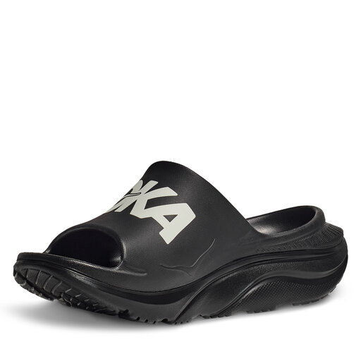 Klapki Hoka Ora Athletic Slide 1155154 Czarny | eobuwie.com.pl