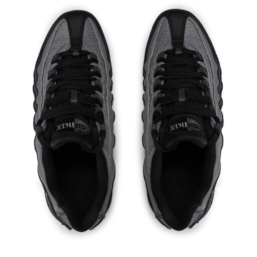 air max 95 trainers black white smoke grey