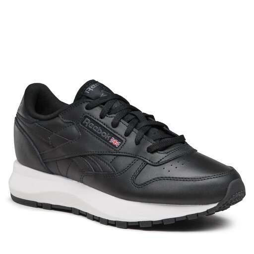 Снікерcи Reebok Classic Leather GW9704 Чорний | evzuttya.com.ua