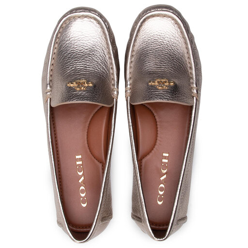Mocasines Coach Marley Leather Drive G5200 Oro