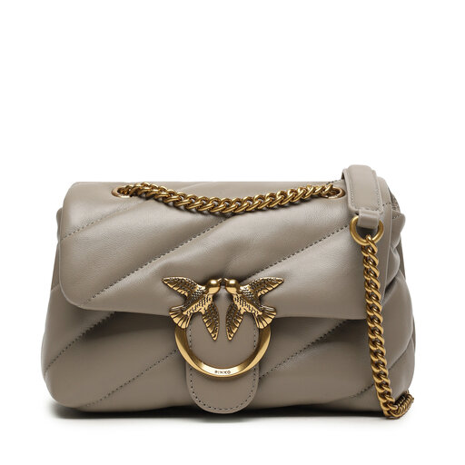Torebka Pinko Love Mini Puff Cl AI 23 24 PLTT 100039 A0F2 Beige