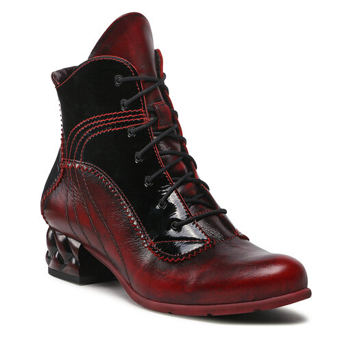Eschuhe Simen Stiefeletten Rot Damen Simen Stiefelette In Rot