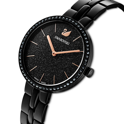 Годинник Swarovski Cosmopolitan 5547646 Чорний | evzuttya.com.ua