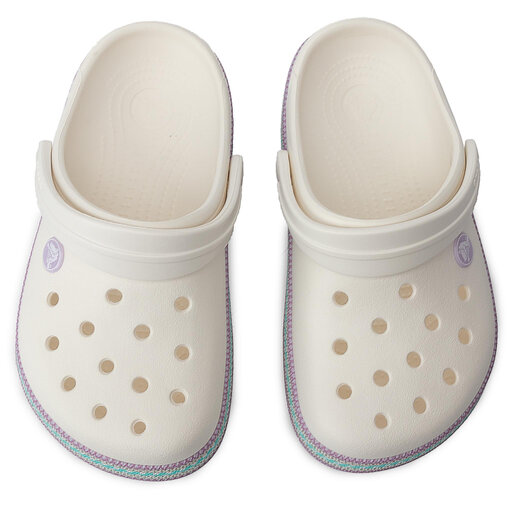 Šľapky Crocs Crocband Sport Cord Clog K 205899 Biela