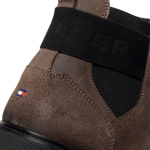 Kotníková obuv s elastickým prvkem Tommy Hilfiger Elastic Hilfiger