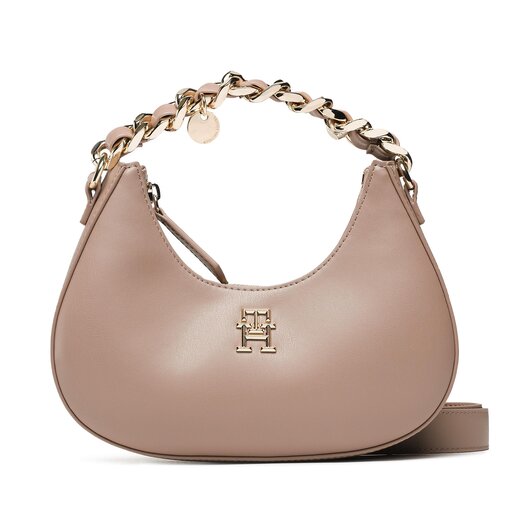 Sac a main Tommy Hilfiger Th Chic Crossover AW0AW14180 Beige chaussures