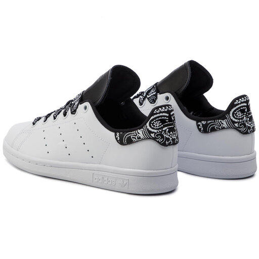 Chaussures adidas Stan Smith J CG6562 Ftwwht Ftwwht Cblack fr