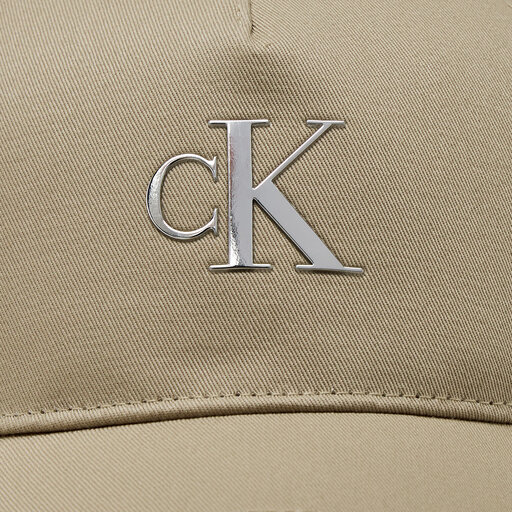 Gorra con visera Calvin Klein Minimal Monogram Cap K60K611541 Plaza Taupe  ped
