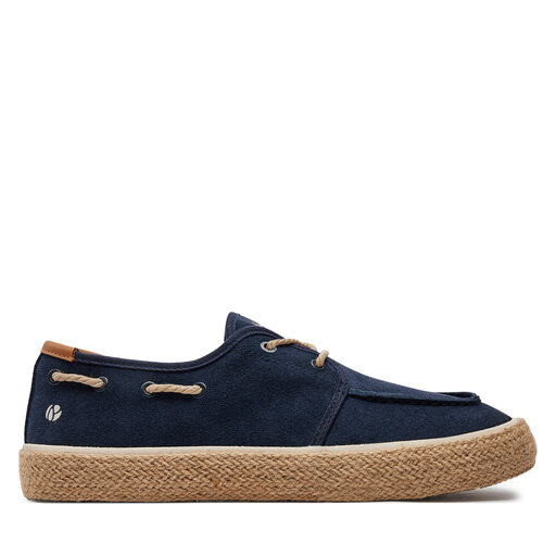 Pepe Jeans Port Coast - Espadrilles En Daim Pour Homme Avec Semelle En Jute Et Caoutchouc