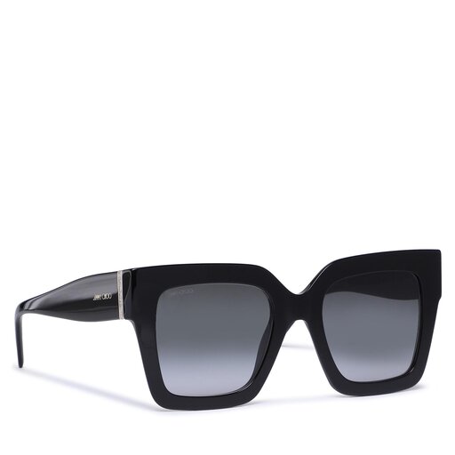 Akiniai nuo saulės Jimmy Choo EDNA/S Juoda | eavalyne.lt