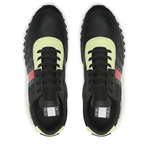 Laisvalaikio batai Tommy Jeans Cleated EM0EM01168 Juoda