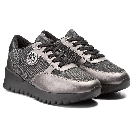 Sneakers Armani Jeans 925014 7A674 00020 Argent chaussures