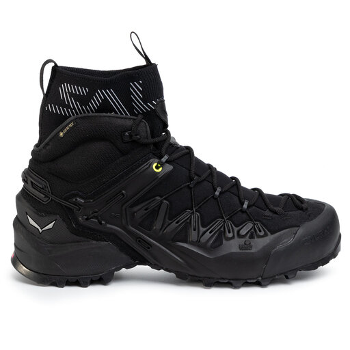 Chaussures de trekking Salewa Ms Wildfire Edge Mid Gtx GORE TEX 61350 0971 Noir chaussures