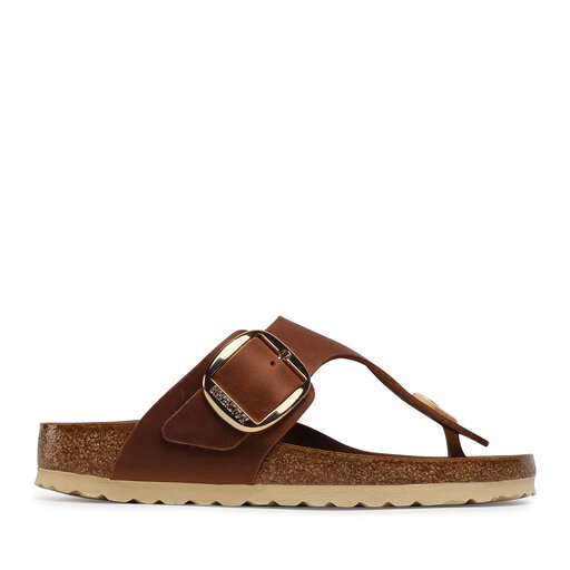 Zehentrenner Birkenstock Gizeh Big Buckle 1018785 Braun