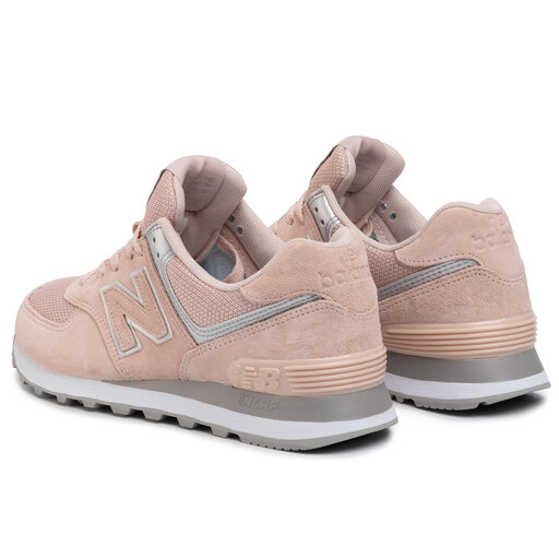 Sneakersy New Balance WL574EQ Różowy | eobuwie.com.pl