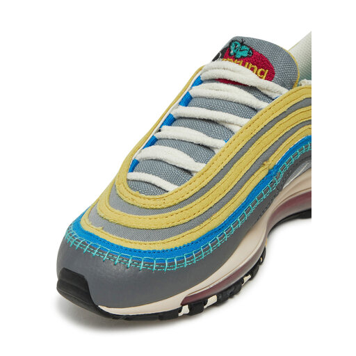 Nike air max 97 blue yellow pink top