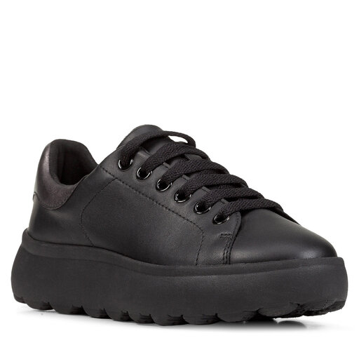 *ちぃ* Sneakersy Geox D Spherica Actif D45THC 07Q7Z C9999 Czarny