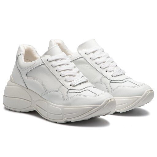 Sneakers Steve Madden Memory SM11000321 White Leather