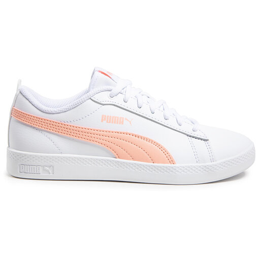 Laisvalaikio batai Puma Smash Wns v2 L 365208 26 White/Apricot Blush/Black  • Www.eavalyne.lt