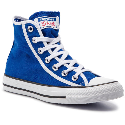 blue hightop converse