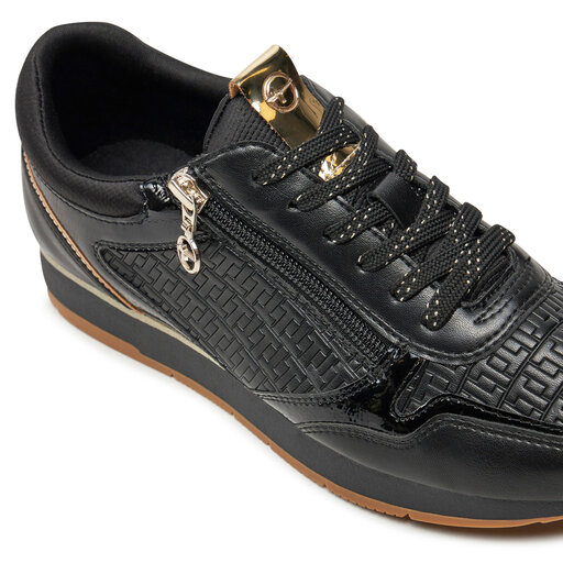 Dámské lakované tenisky Sneakers Tamaris 1-23603-42 018 černé