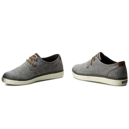 Halbschuhe Skechers Gadon 64925 GRY Gray eschuhe