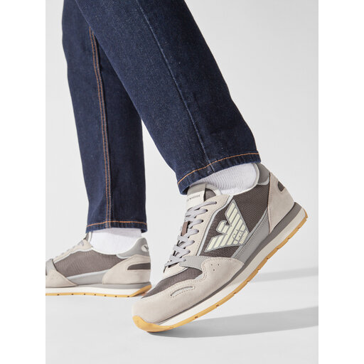 Emporio armani zone trainers hotsell