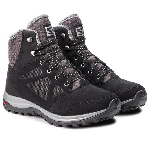Trekkingschuhe Salomon Ellipse Freeze Cs Wp 406132 21 V0 Schwarz eschuhe