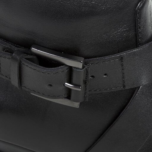 Oficerki ECCO Sullivan 35015301001 Black eobuwie .pl