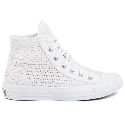 white comme des garcons converse