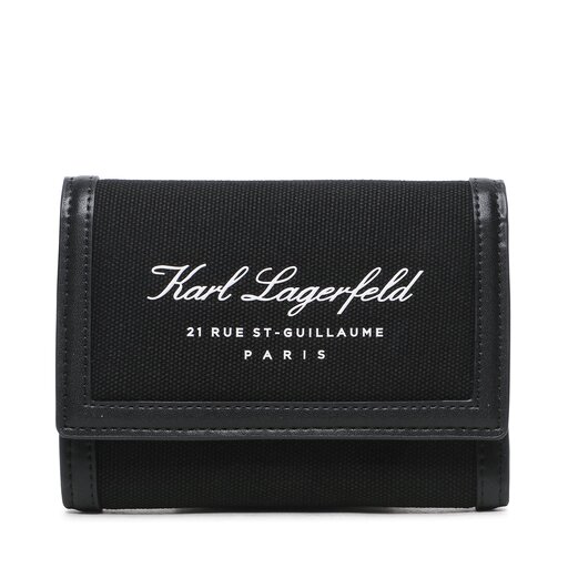 Portafoglio KARL LAGERFELD 231W3109 Nero