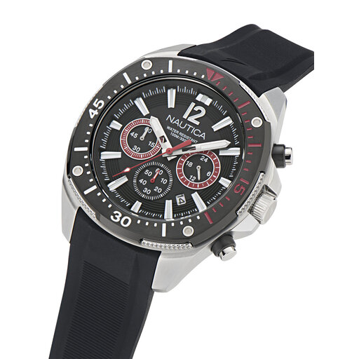Reloj Nautica Sporty Chronograph NAPBSS501 Plata