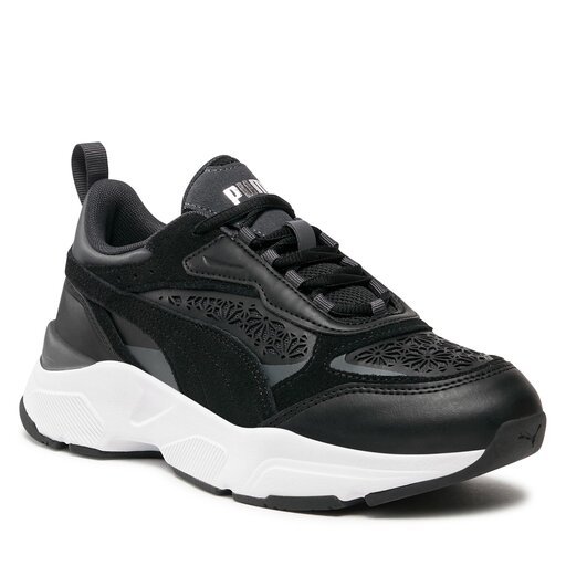 Sneakers Puma Cassia Laser Cut 389298 02 Negru epantofi.ro