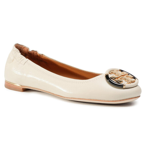 Ballerinas Tory Burch Multi Logo Elastic Ballet Goat Leather 74062