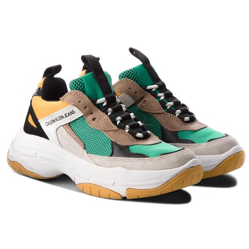 Calvin klein maya hot sale green yellow