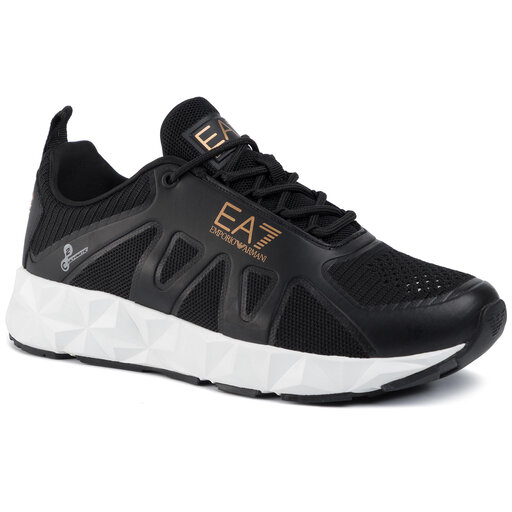 Sneakers EA7 Emporio Armani X8X034 XK061 A687 Black/Bronze | chaussures.fr