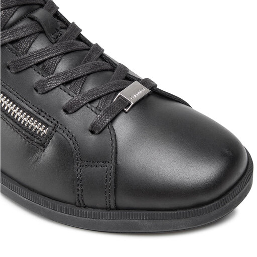 Sneakers Calvin Klein High Top Lace Up W Zip HM0HM00509 Noir chaussures