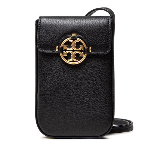 Τσάντα Tory Burch Miller Phone Crossbody 84077 Black 001 epapoutsia.gr