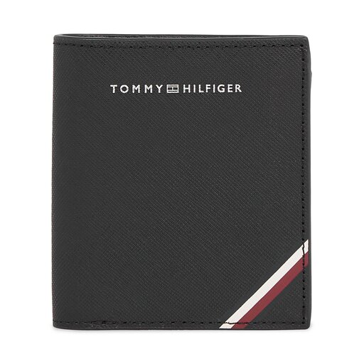Portafoglio Tommy Hilfiger Th Central Trifold AM0AM11587 Nero