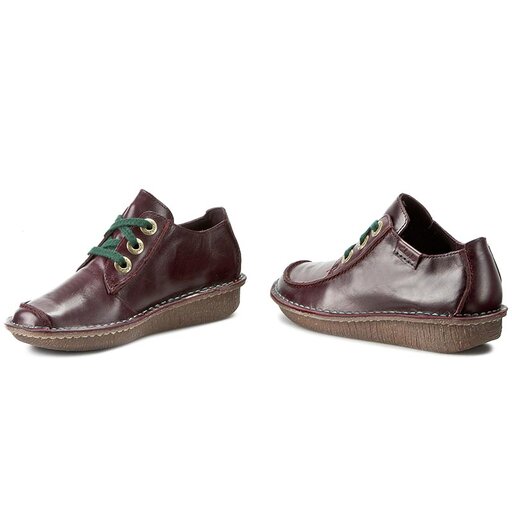Chaussures basses Clarks Funny Dream 261195454 Aubergine Lea
