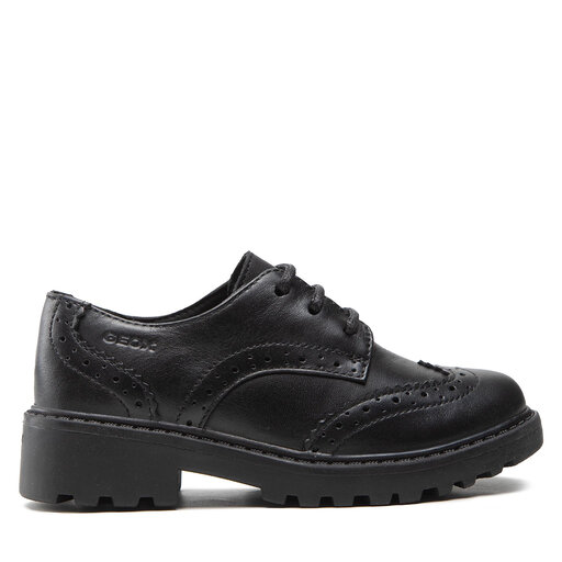 Richelieus Derbies Geox J Casey G. N J6420N 00085 C9999 M Noir