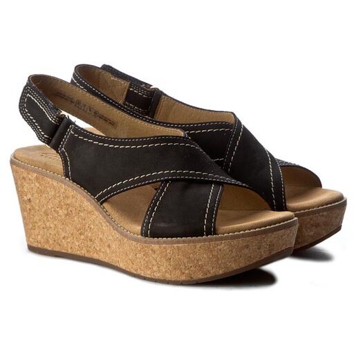 Sandales Clarks Aisley Tulip 261250804 Noir chaussures
