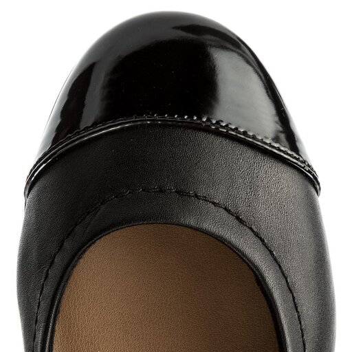 Baleriny Clarks Atomic Haze 203590444 Czarny