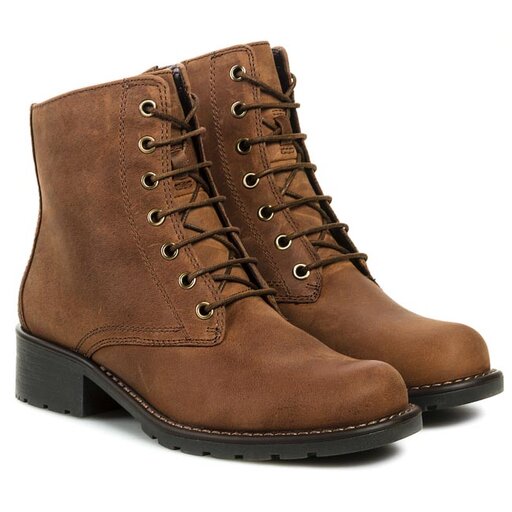 Botki Clarks Orinoco Hop 203473814 Brown Snuff