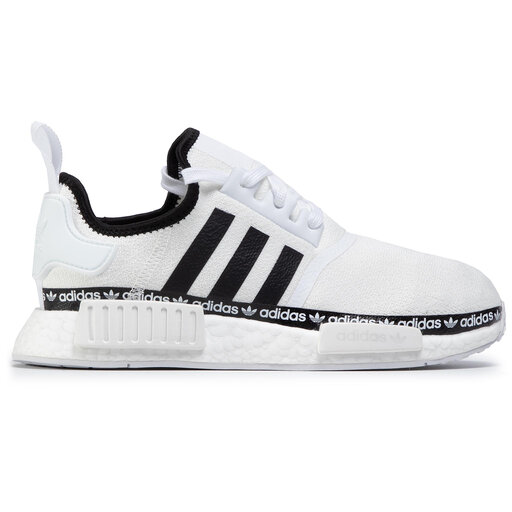 Adidas nmd r1 womens cloud white core black clearance